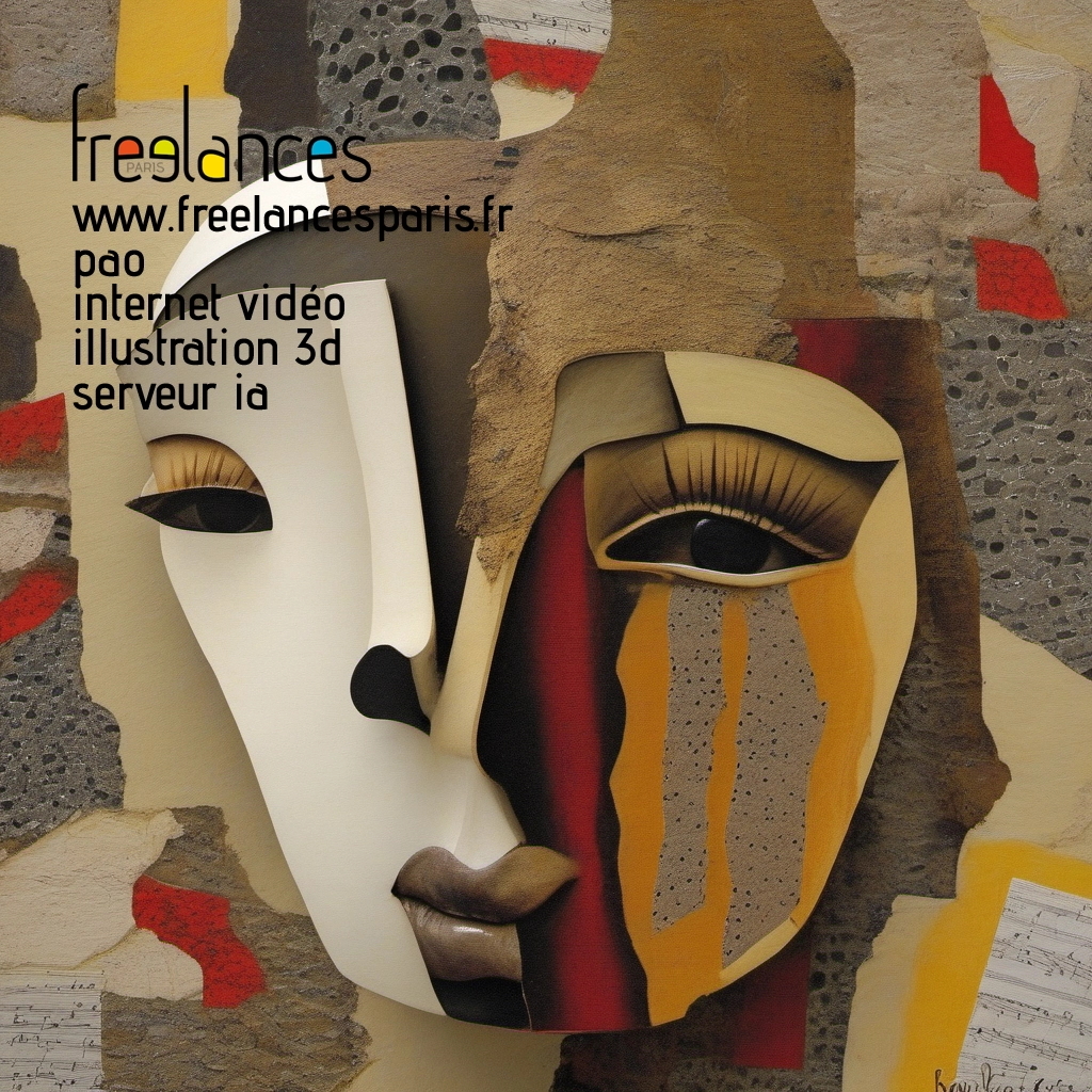 Pao mise en page internet vidéo illustration 3d serveur IA générative AI freelance paris studio de création magazines 49wgzar0